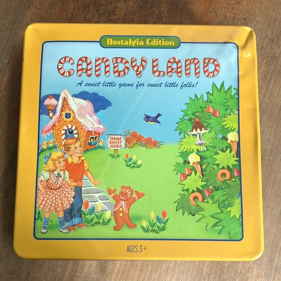 Vintage nostalgia edition Candy Land Board Game in metal tin - Picture 1 of 16